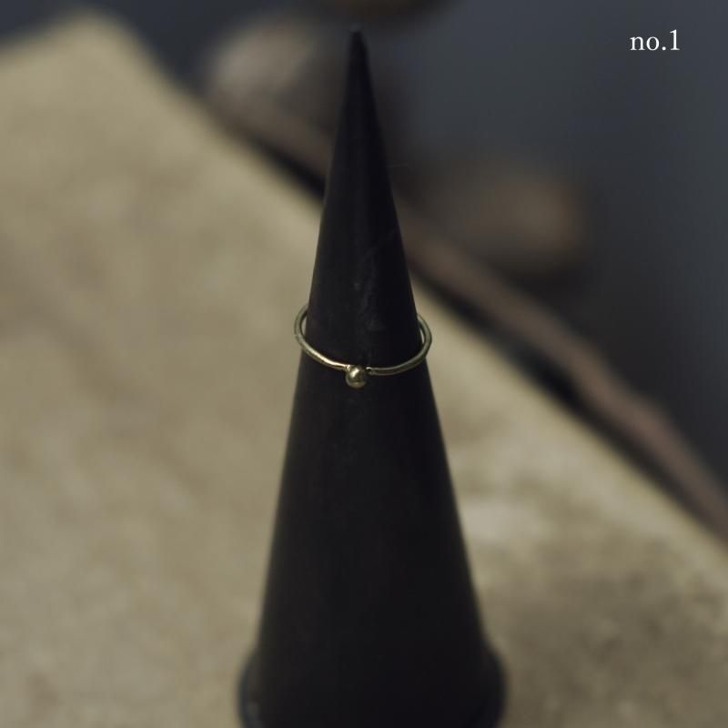 nakamura nazuki の sen ring - maru (3type) - poooL (online shop)
