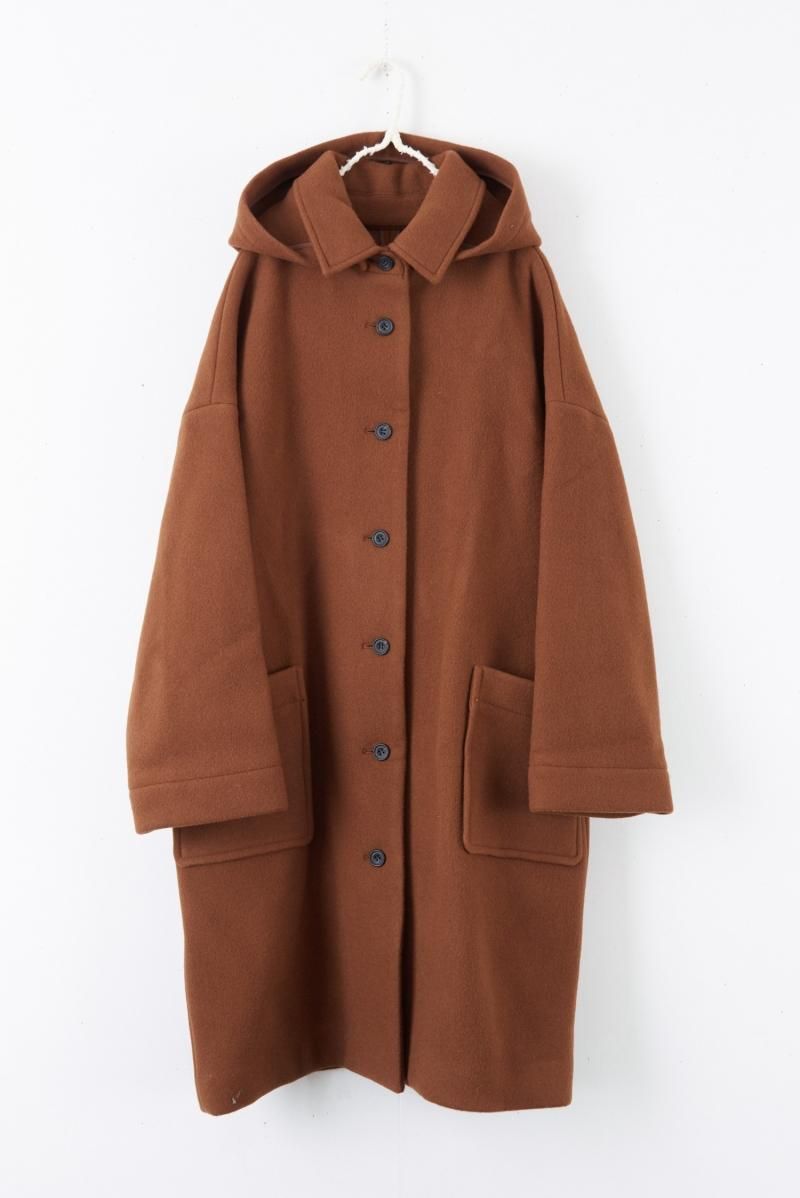 maison de soil Detachable hooded coat- poooL (online shop)