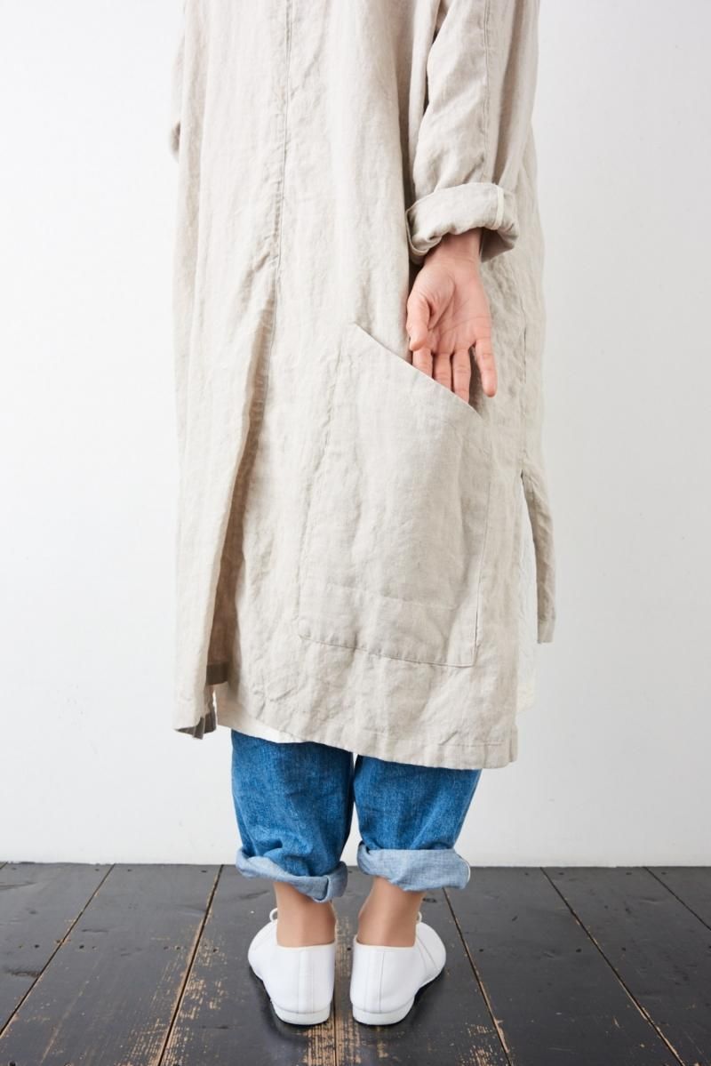 ikkuna イクナ スズキタカユキ 綿 オーガニックコットン コート 春を、纏う「ikkuna/suzuki takayuki」オーガニックコットン