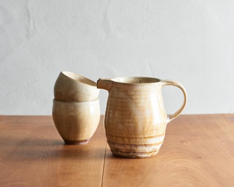八木橋昇の黄化粧種壺水差し（小） - poooL (online shop)