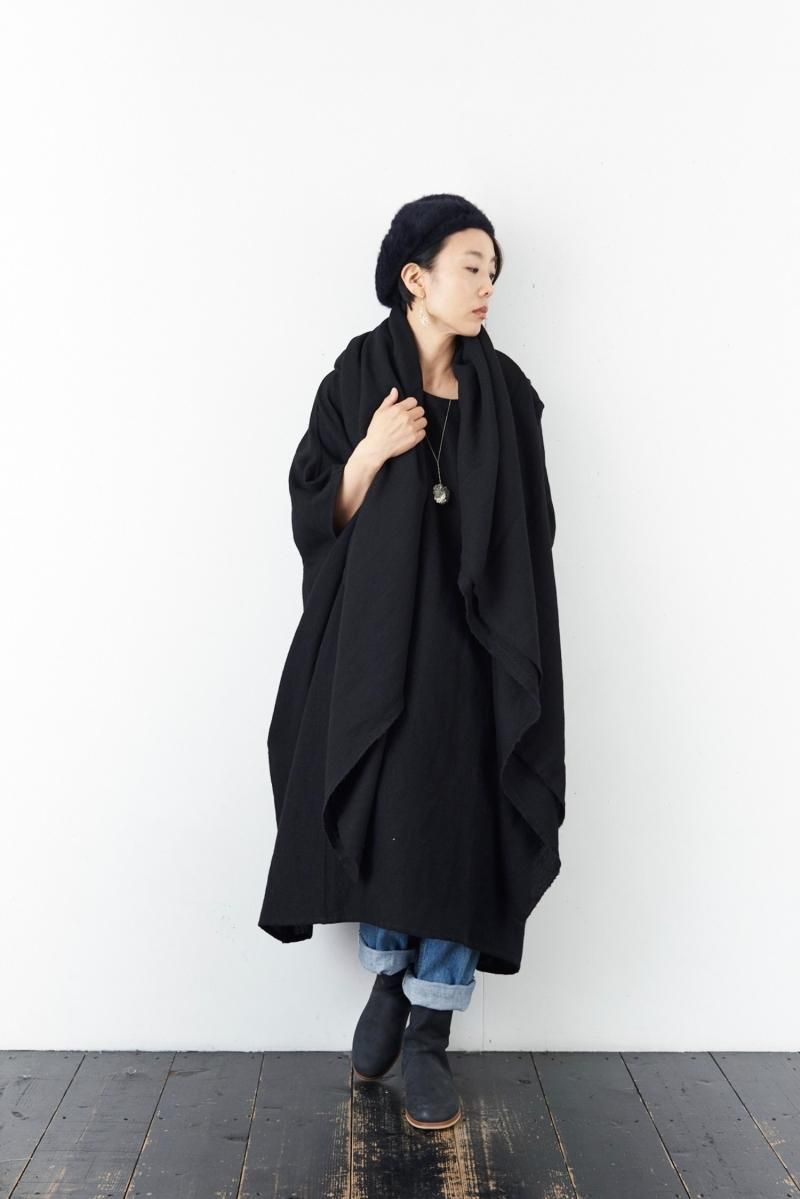 Honnete Wide Stole（3color） - poooL (online shop)