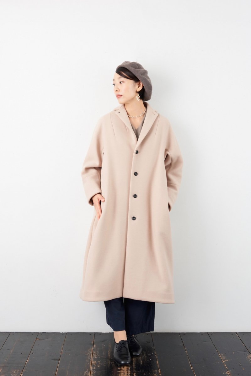 tailored-collar coat（2color） - poooL (online shop)