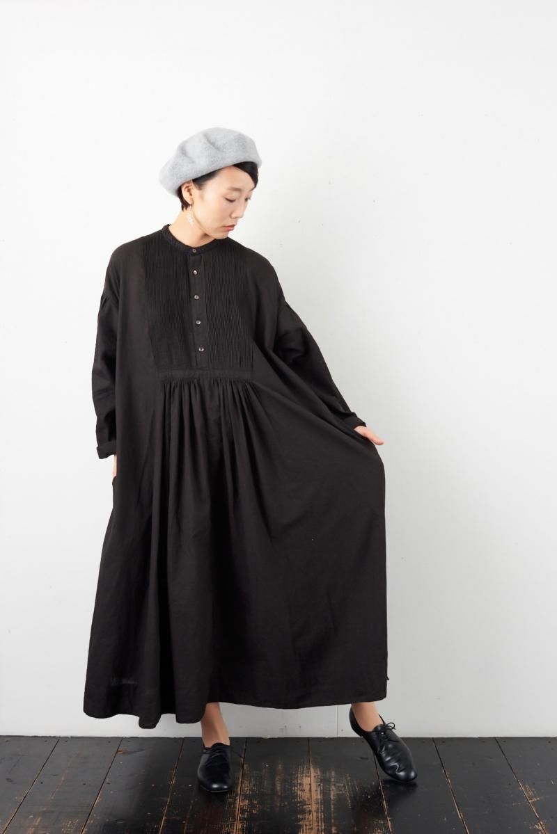 Veritecoeur カディコットンピンタックワンピースVC-2036 Veritecoeur Khadi Cotton One-piece（ VC-2036） - poooL