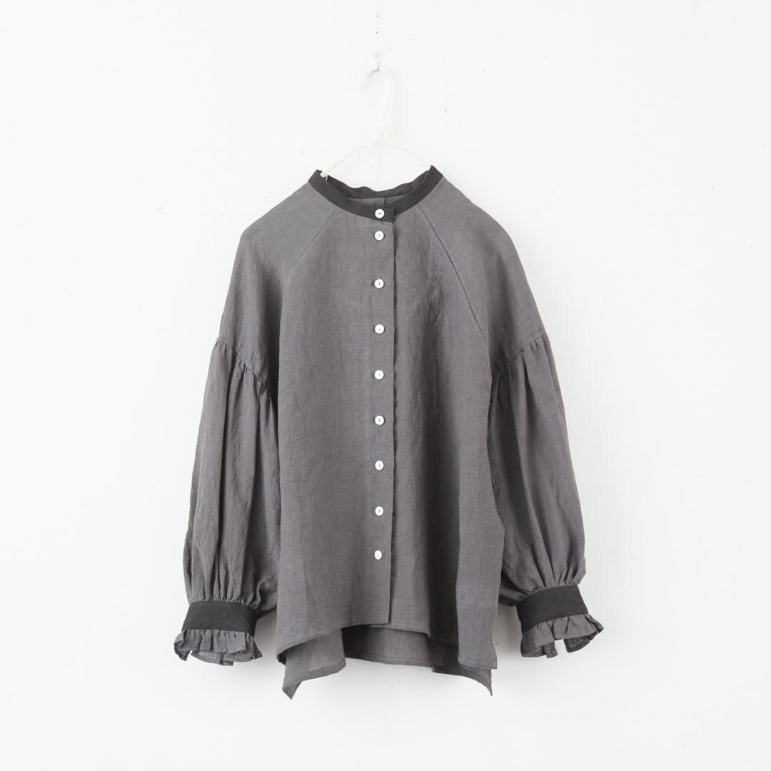 nest Robe - MAGALI マガリ＊新品 ファナージュリネン フリル袖ブラウス MAGALI ファナージュリネン フリル袖 ブラウス（2color）- poooL