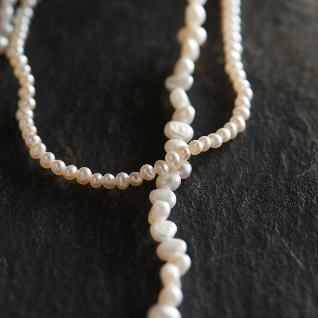 Toile Small large pearl necklace- poooL (online shop)