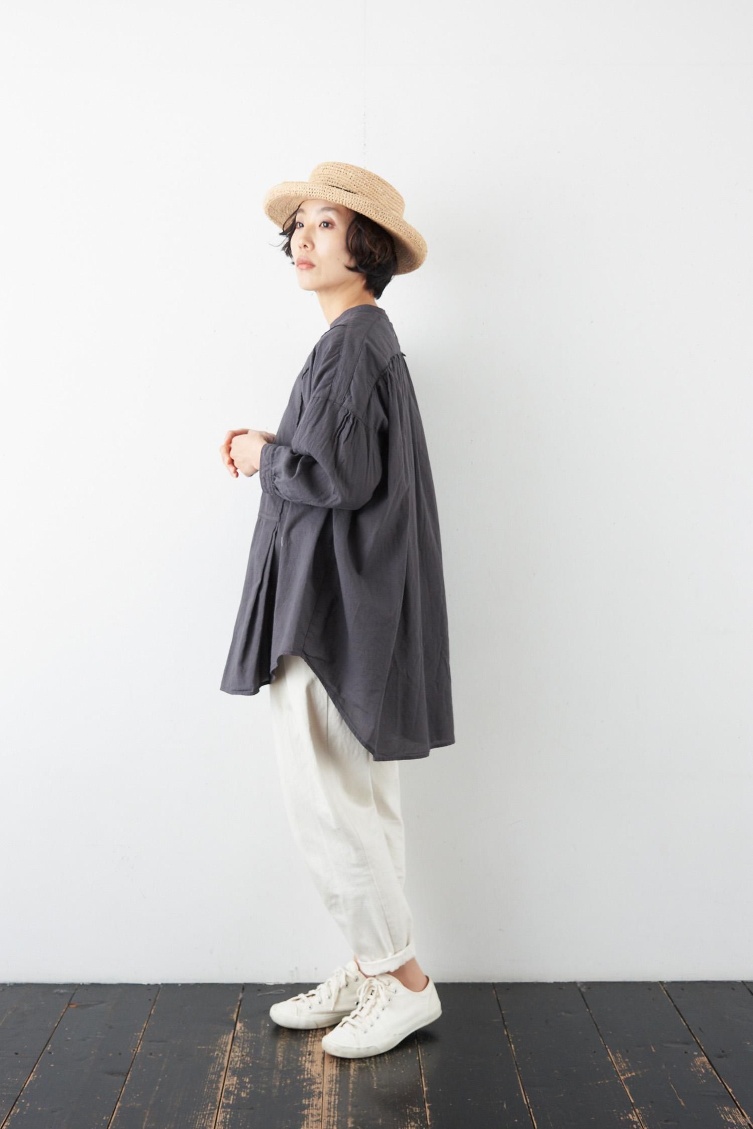 ikkuna farmers blouse（3color） 201015B - poooL (online shop)