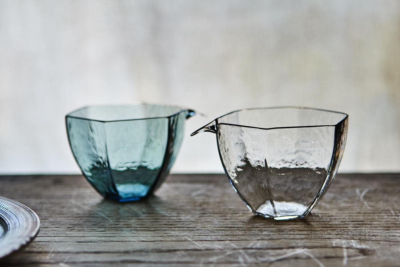 小林裕之・希の六角まる片口（2色）- poooL (online shop)