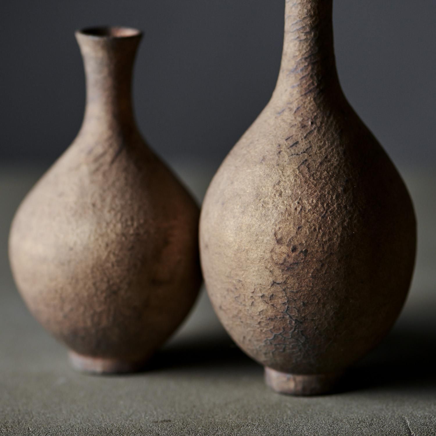 瀬川辰馬の硫化銀彩ミニ花器②- poooL (online shop)