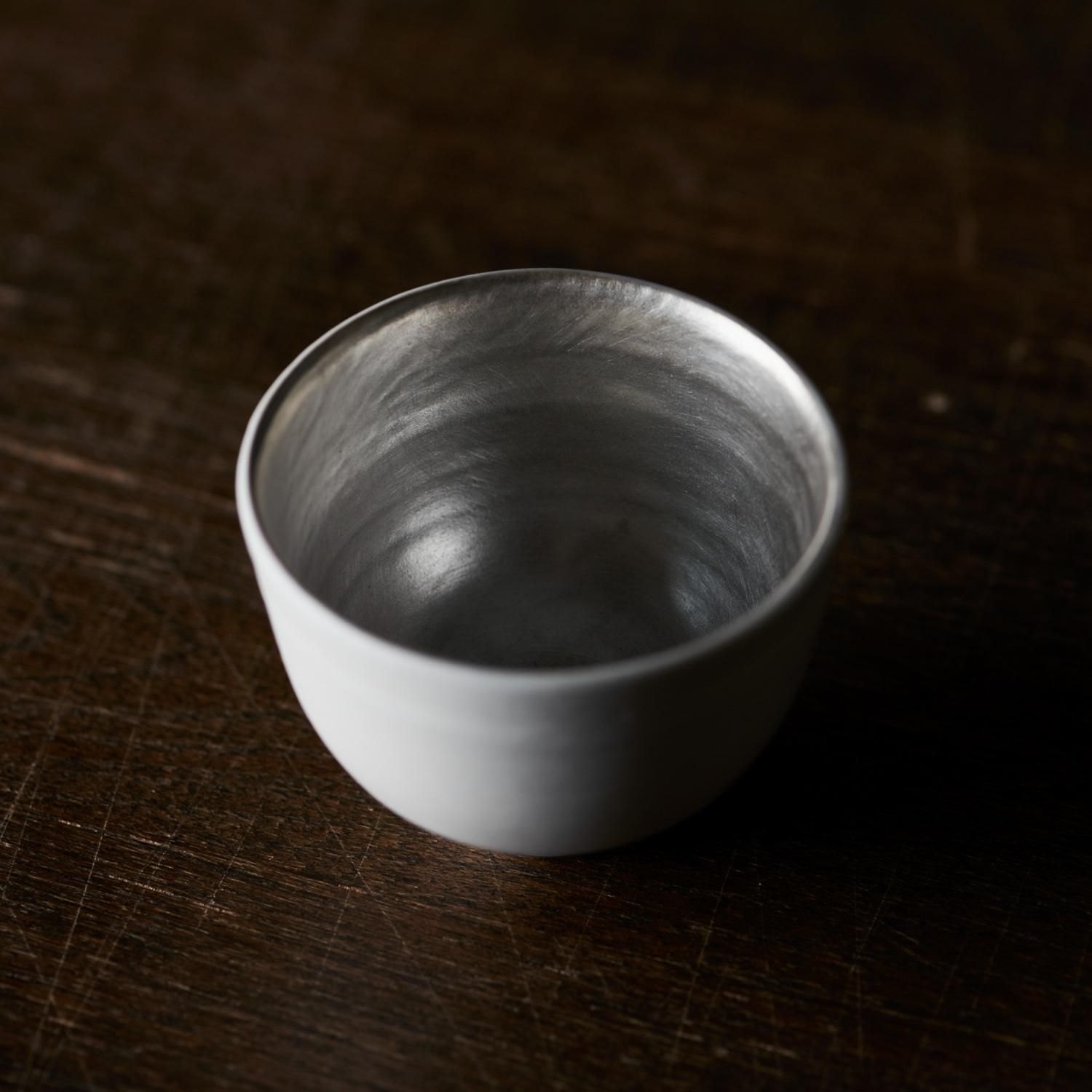 オノエコウタの銀彩茶杯 - poooL (online shop)