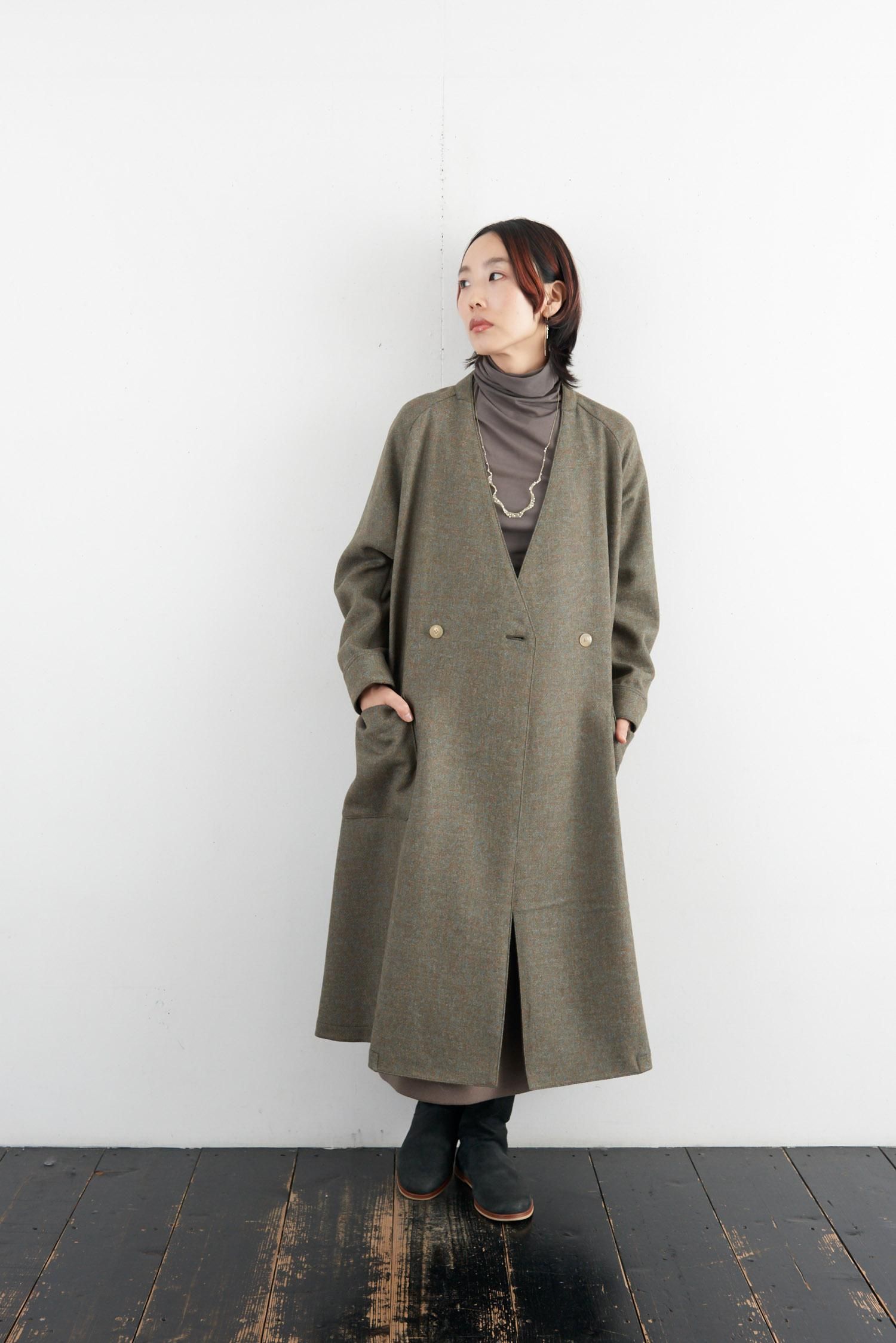 ASEEDONCLÖUD Knocker Coat（Underground Wool）- poooL (online shop)