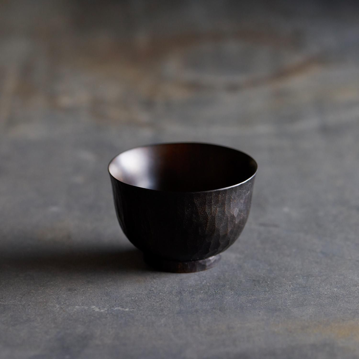 濱中史朗 スタッズ手彫りぐい呑み2つとお猪口1つ 作家物