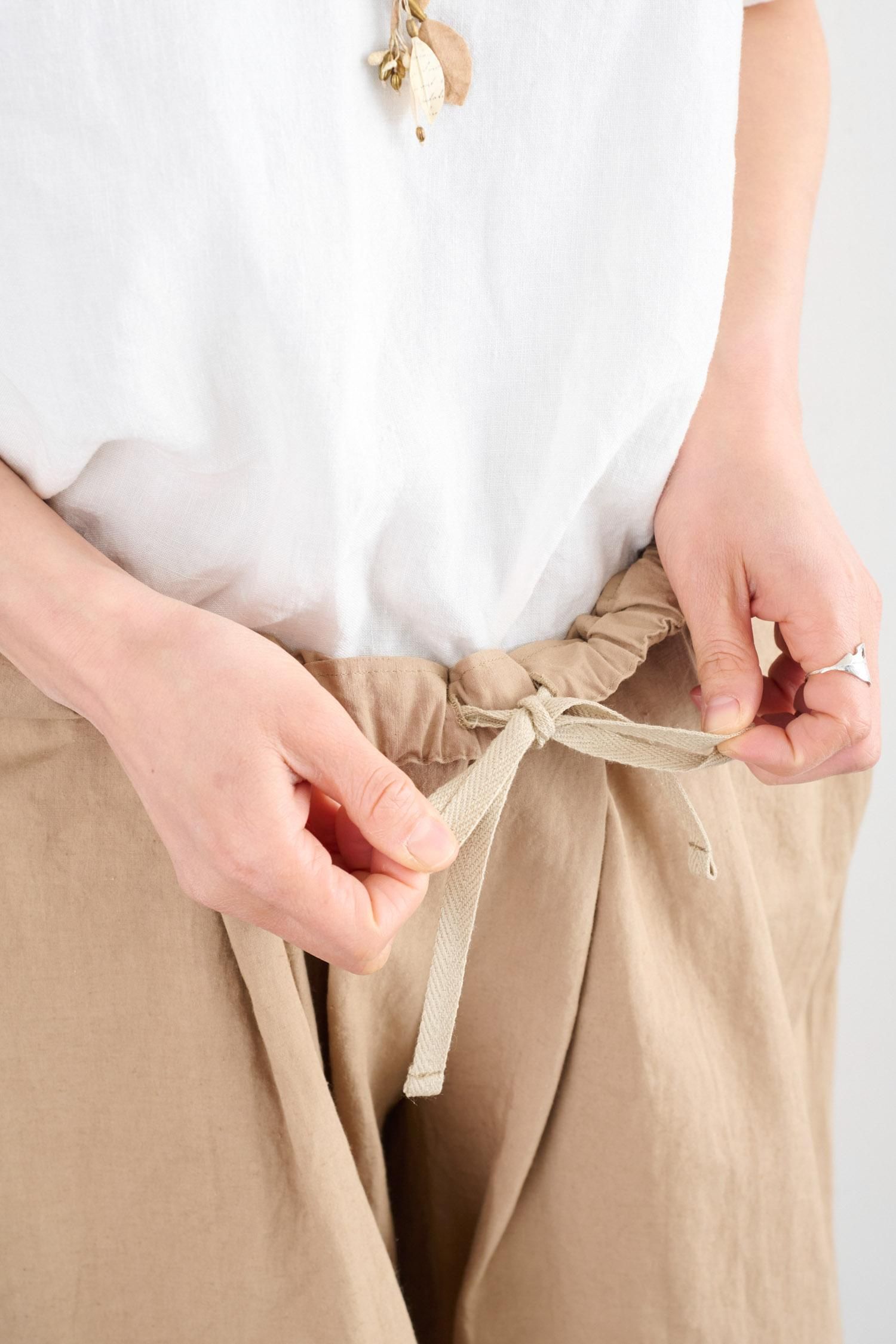 工房蟻　サーカスパンツ　サルエルパンツ 　中川政七商店 工房蟻 サーカスパンツ サルエルパンツ 中川政七商店