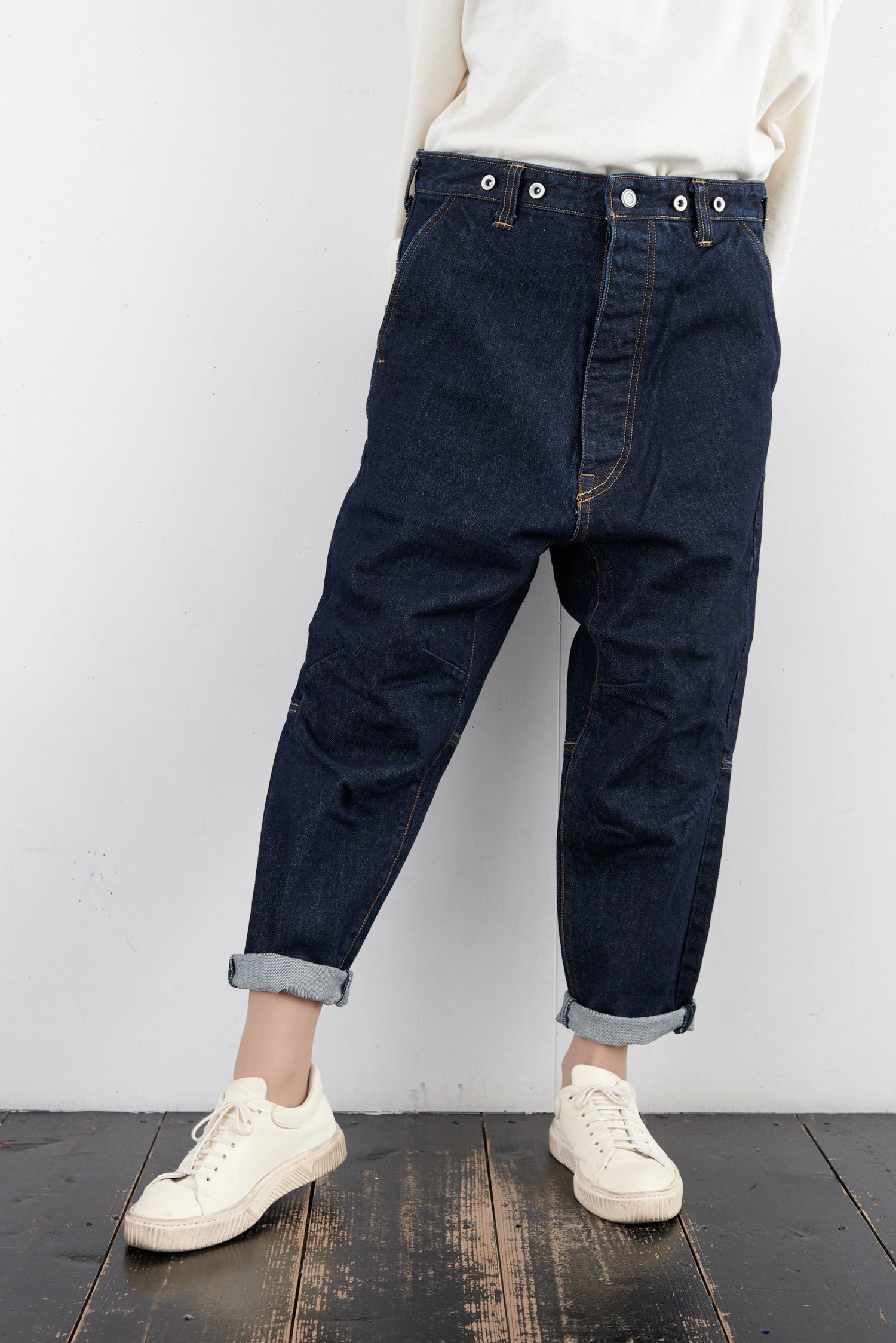 denim pants Ⅰ（2color） - poooL (online shop)