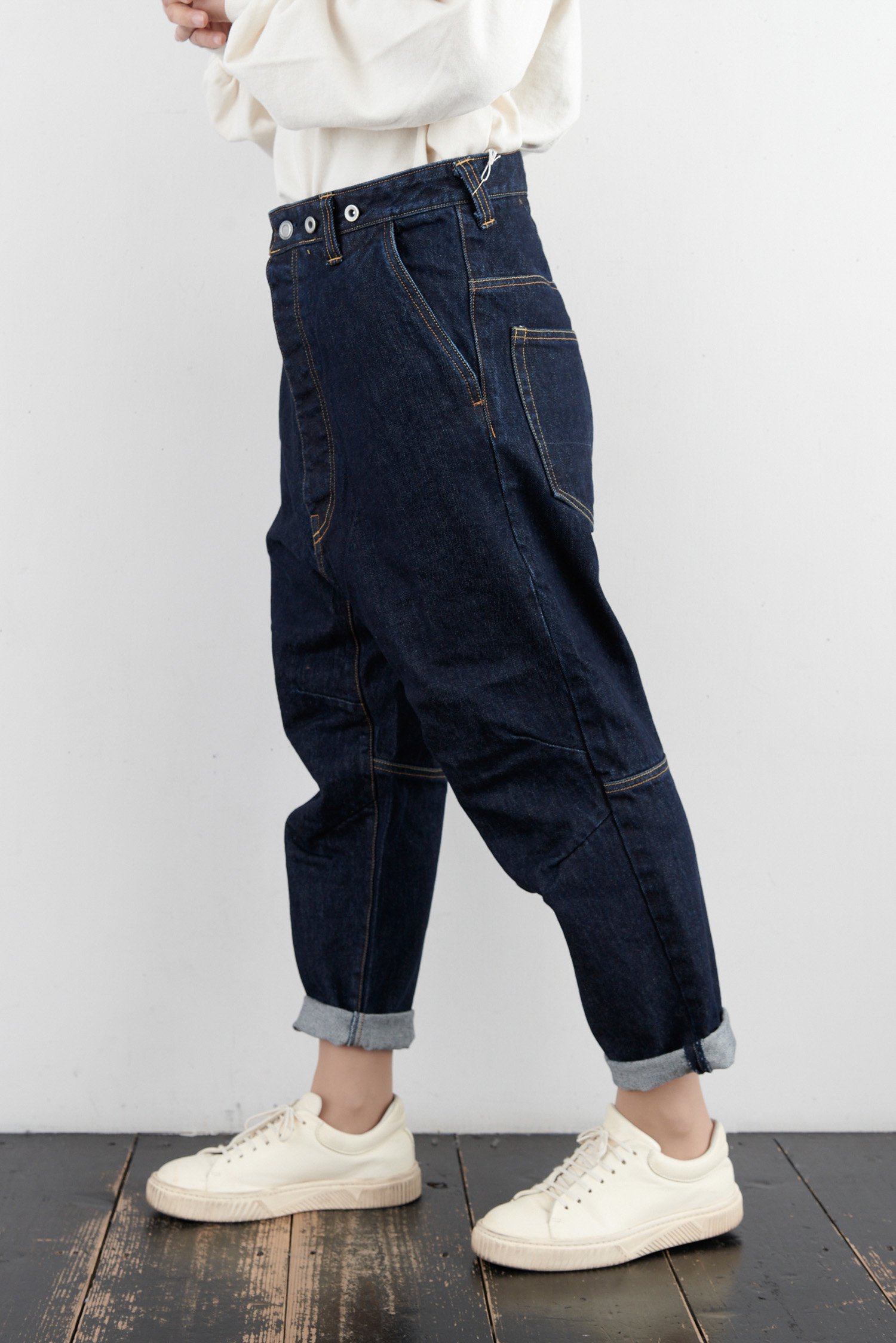 denim pants Ⅰ（2color） - poooL (online shop)
