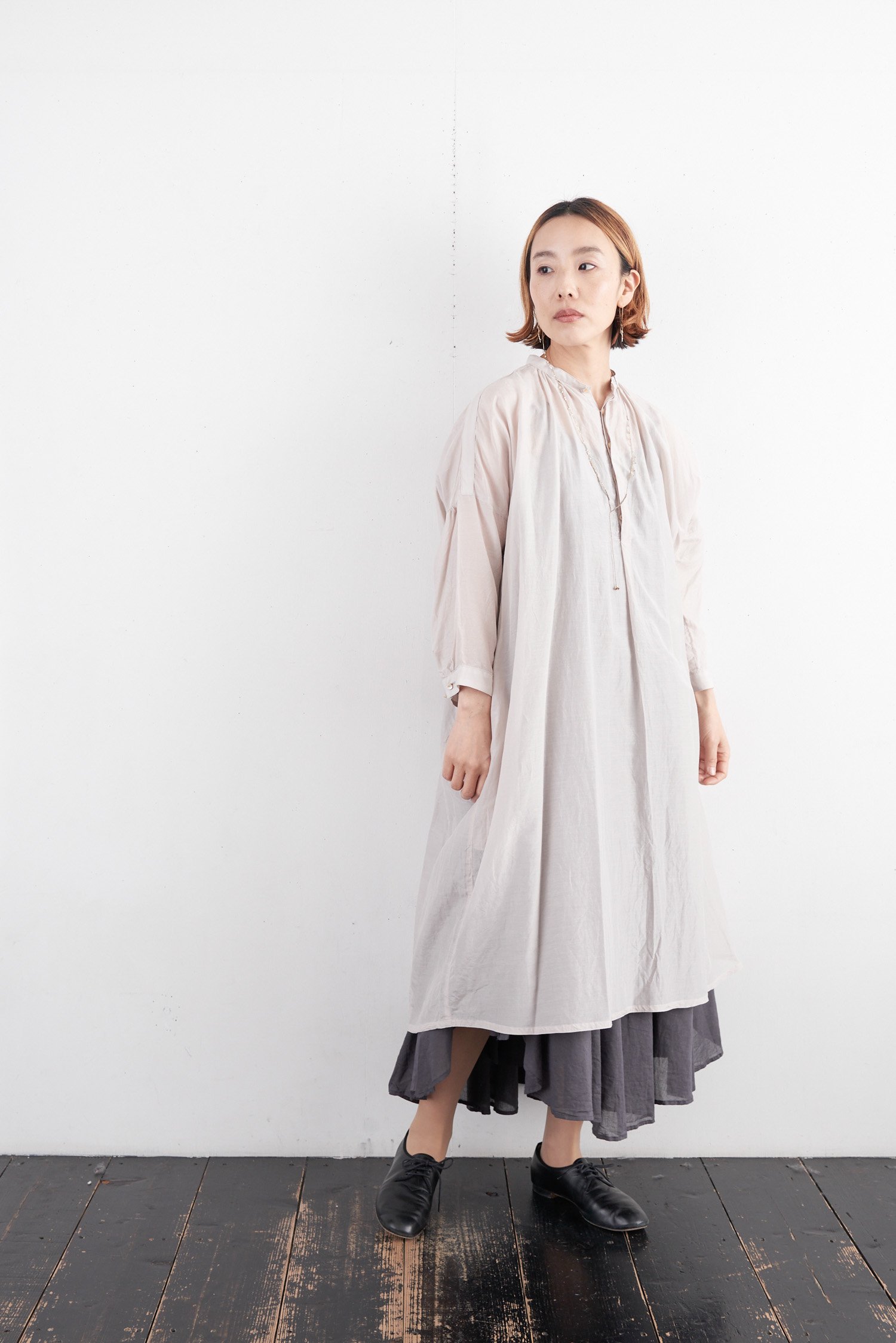 feather dress - poooL (online shop)