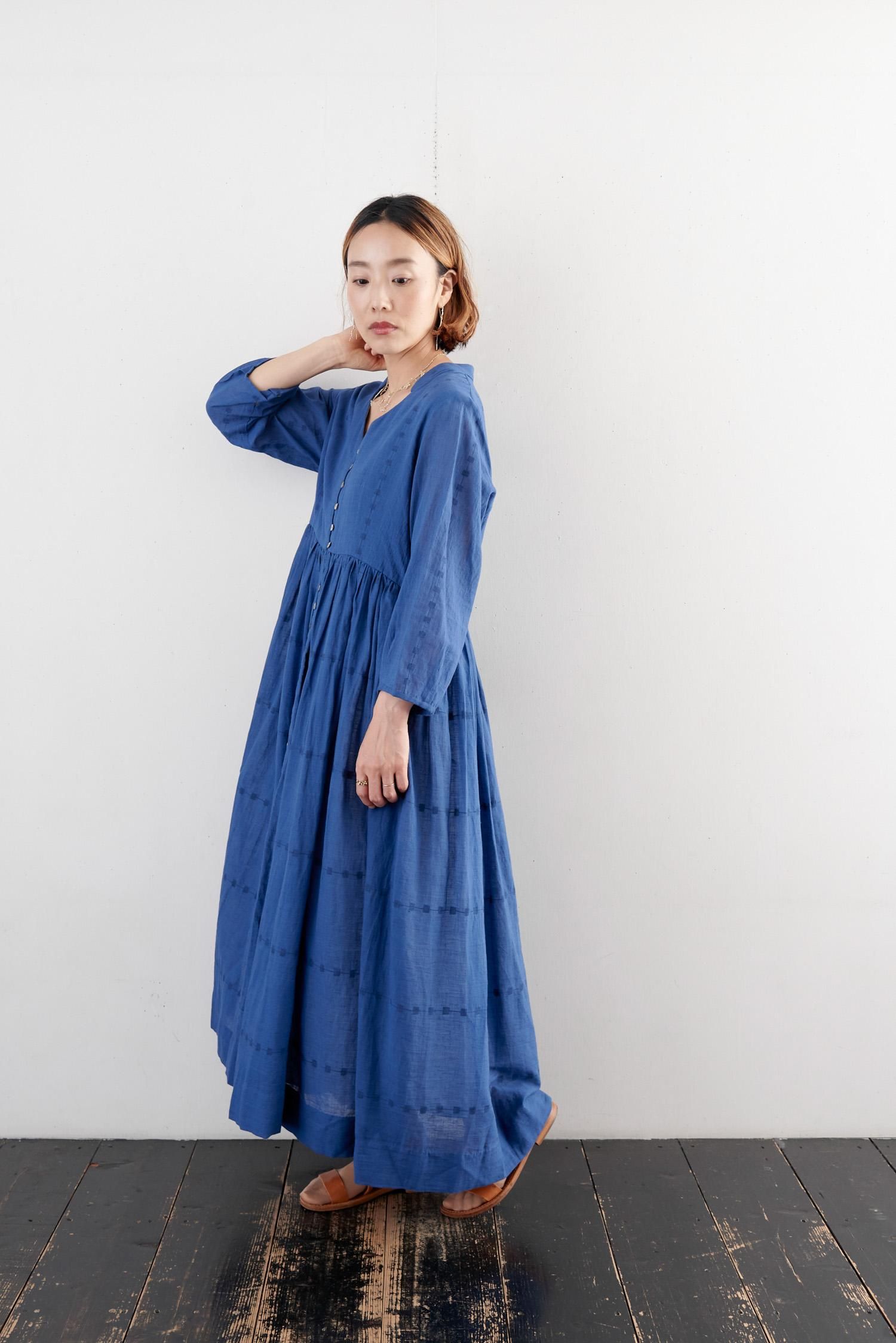 BUNON カディコットン Jamdani dress - poooL (online shop)