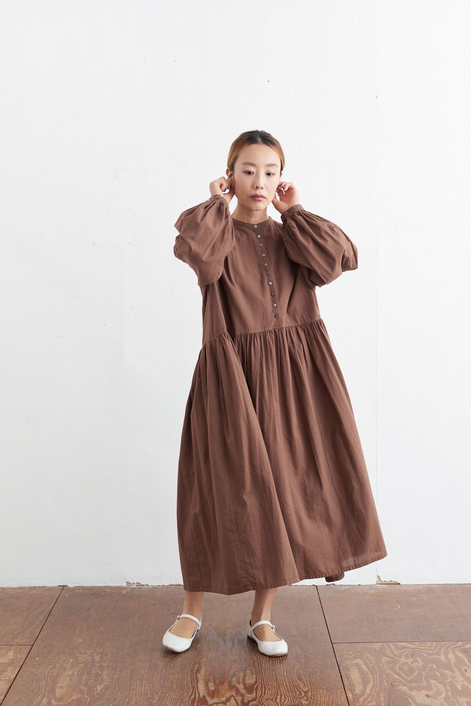 新品在庫品 gathered dress _suzuki takayuki_新品 - spagnuoloecologia.it