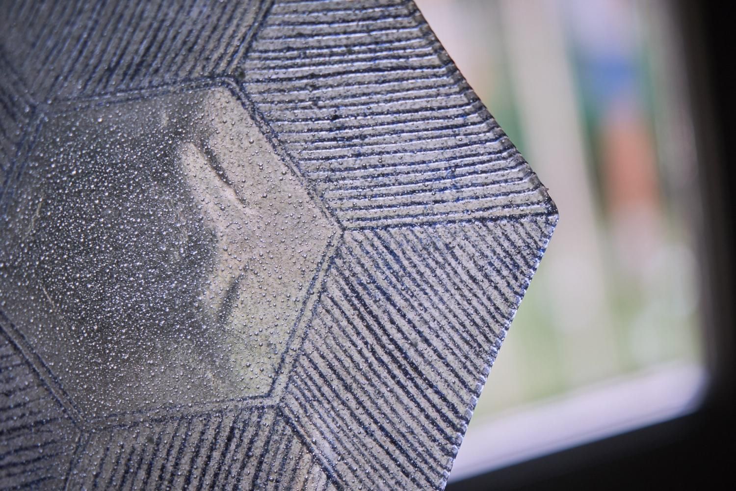 オオタ硝子研究室　菓子入　蓋物