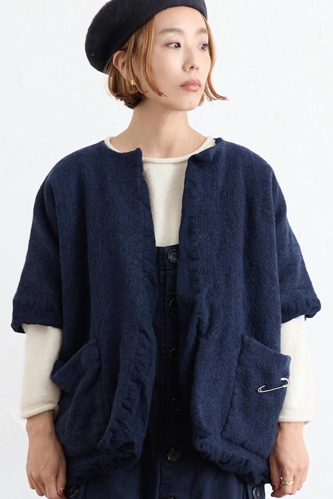 【新品・未着用】veritecoeur ハーフスリーブコート(みーたん様) 新品・未着用】veritecoeur ハーフスリーブコート(みーたん様) 2025年