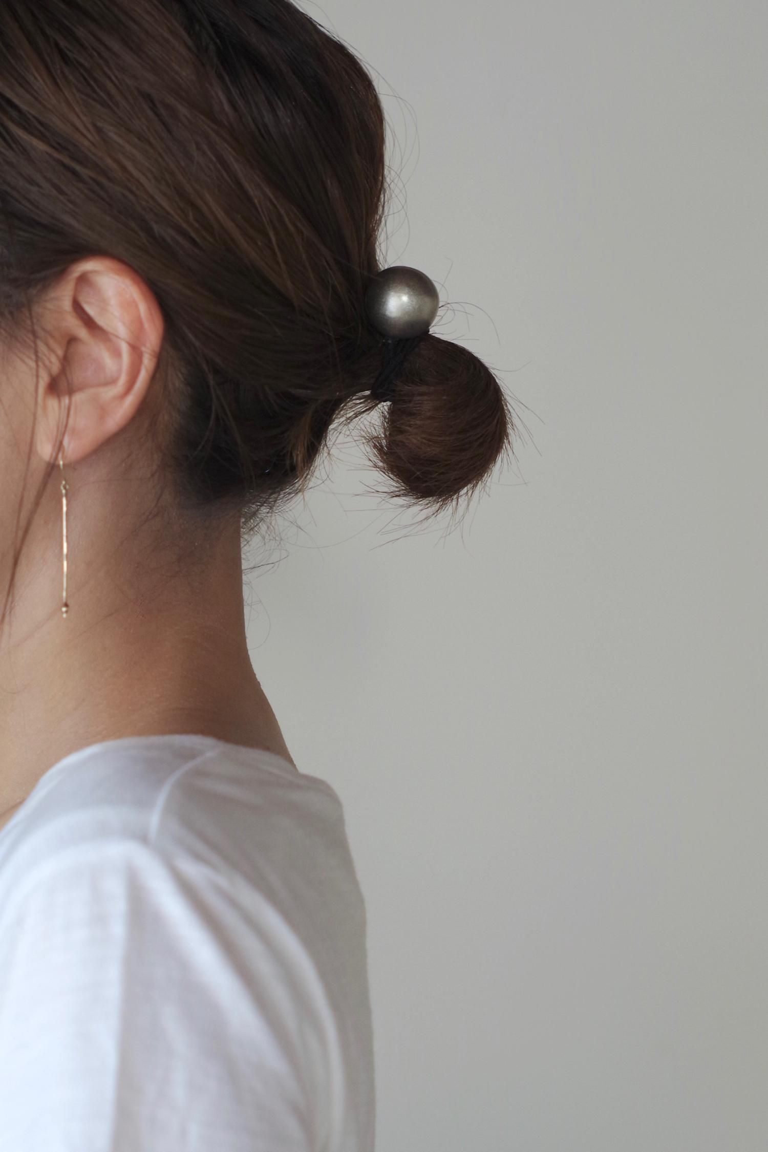 nakamura nazuki の洋白 髪留め（マル2type）- poooL (online shop)