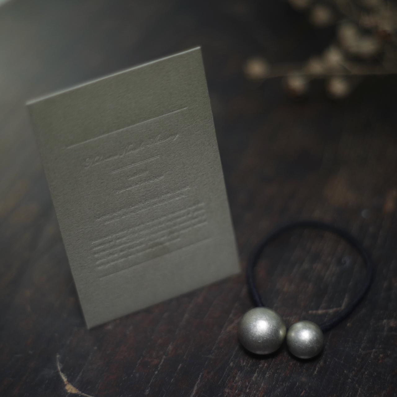 nakamura nazuki の洋白 髪留め（マル2type）- poooL (online shop)