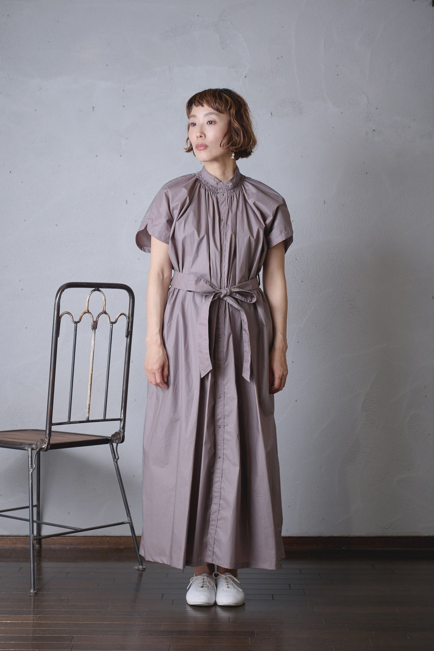 ASEEDONCLÖUD Prayer smock dress（Mitsuyakusou weather cloth