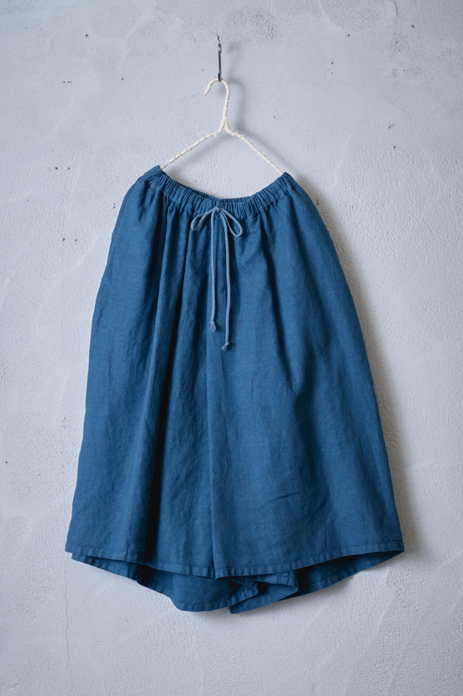 Factory フランスリネン ねじりキュロットパンツ - poooL (online shop)