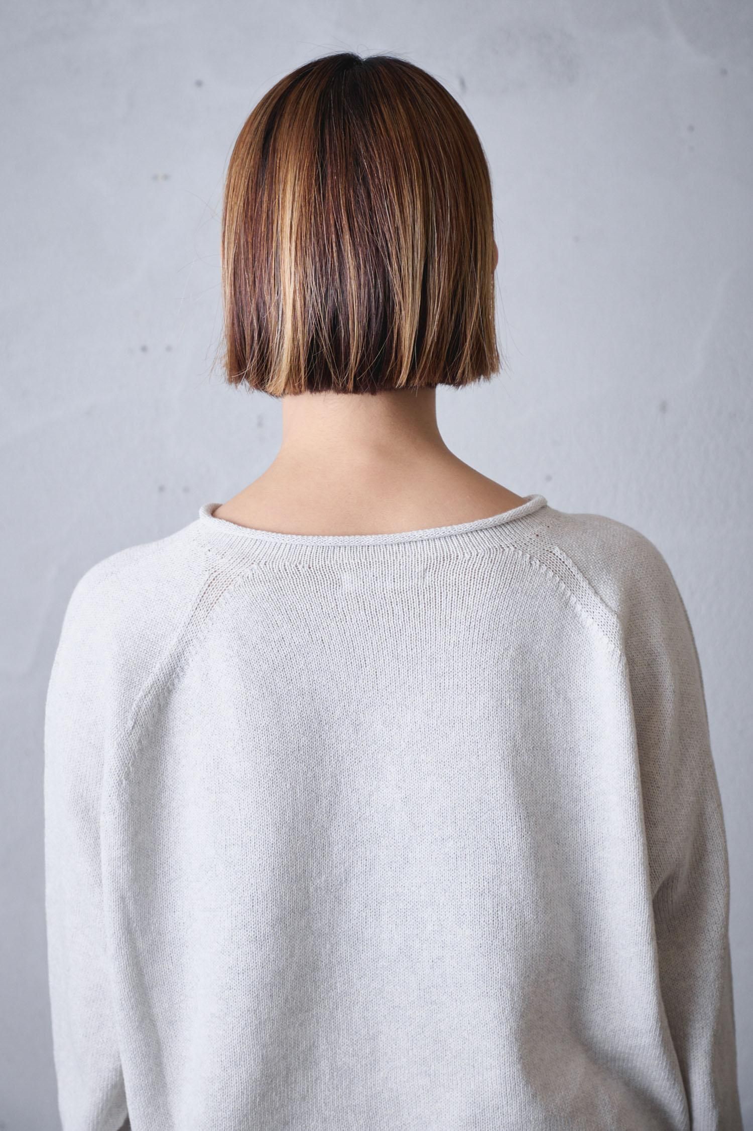 Factory 綿強撚糸ロールネックセーター - poooL (online shop)