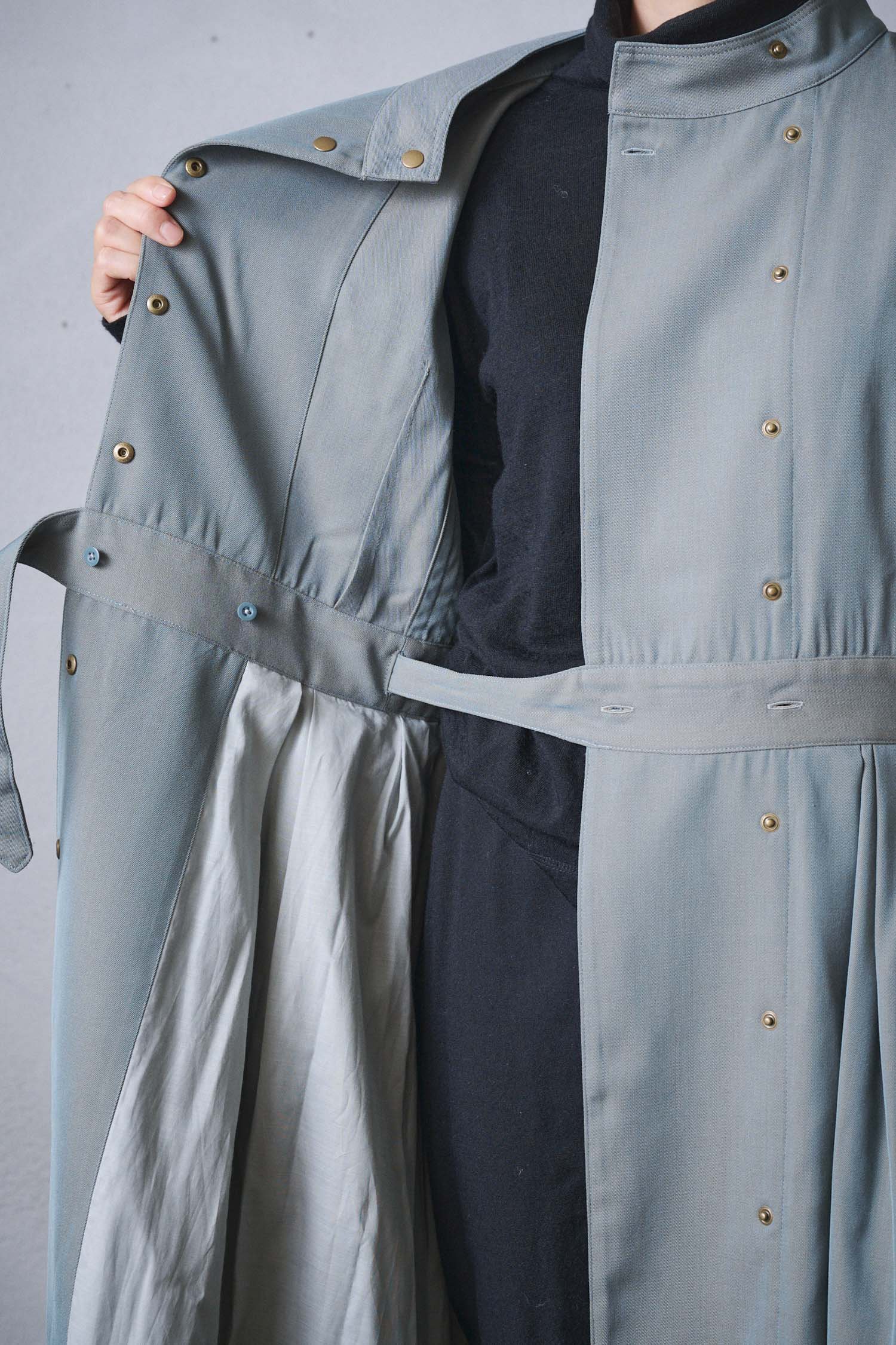 ASEEDONCLÖUD（2022AW）Hiraeth work coat（hiraeth wool chambray）- poooL (online  shop)