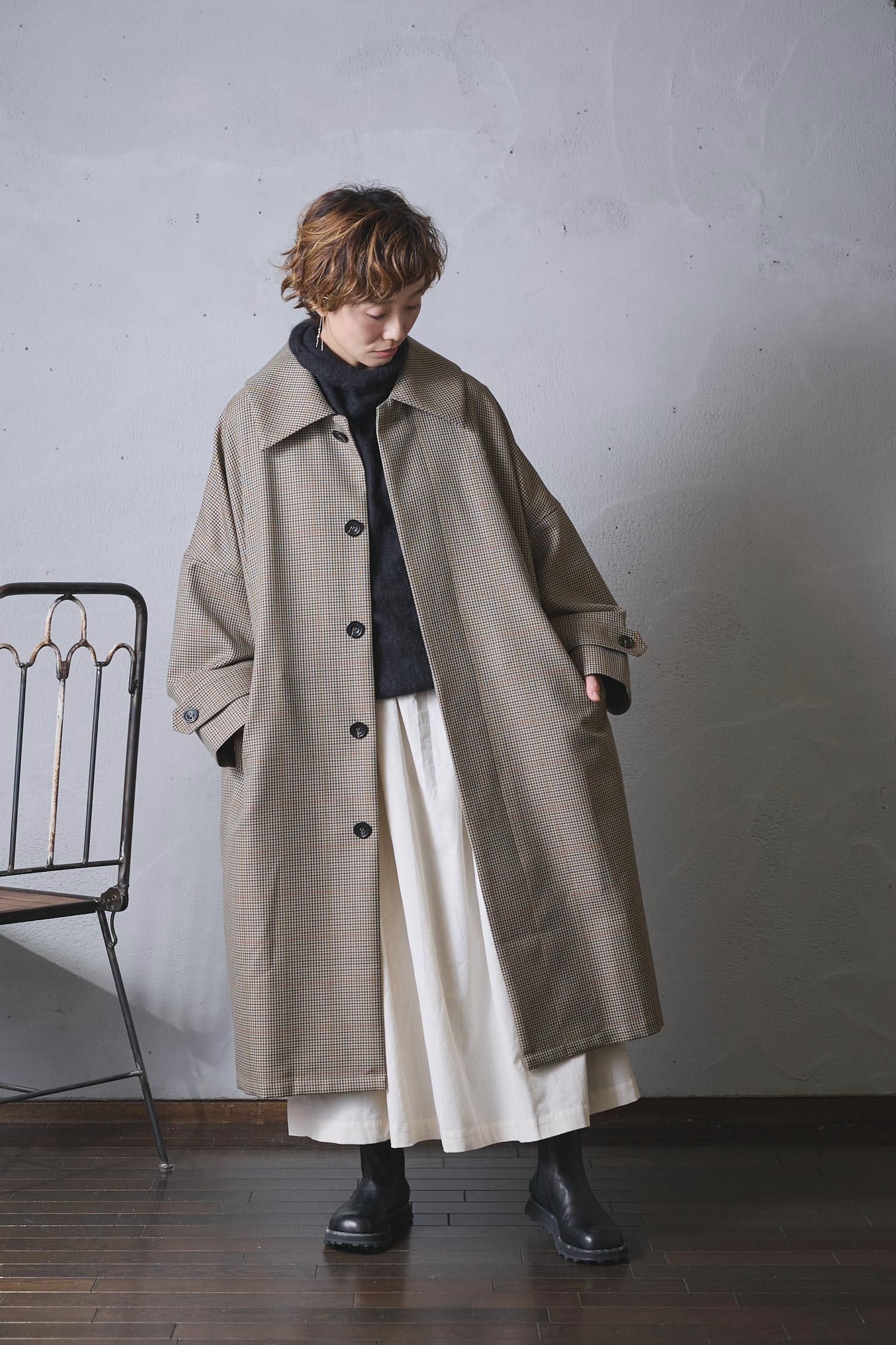 HONNETE オネット BALLOON COAT バルーンコートチェック 楽天市場】【30％OFF】HONNETE（オネット） バルーンコート