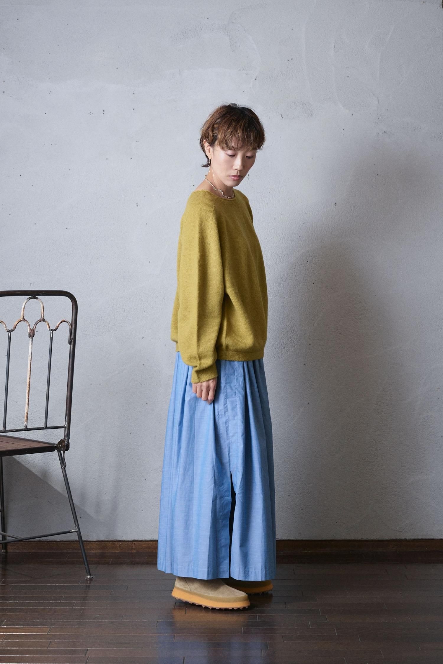 FACTORY モンゴリアンウール パラシュートニット（2color）- poooL