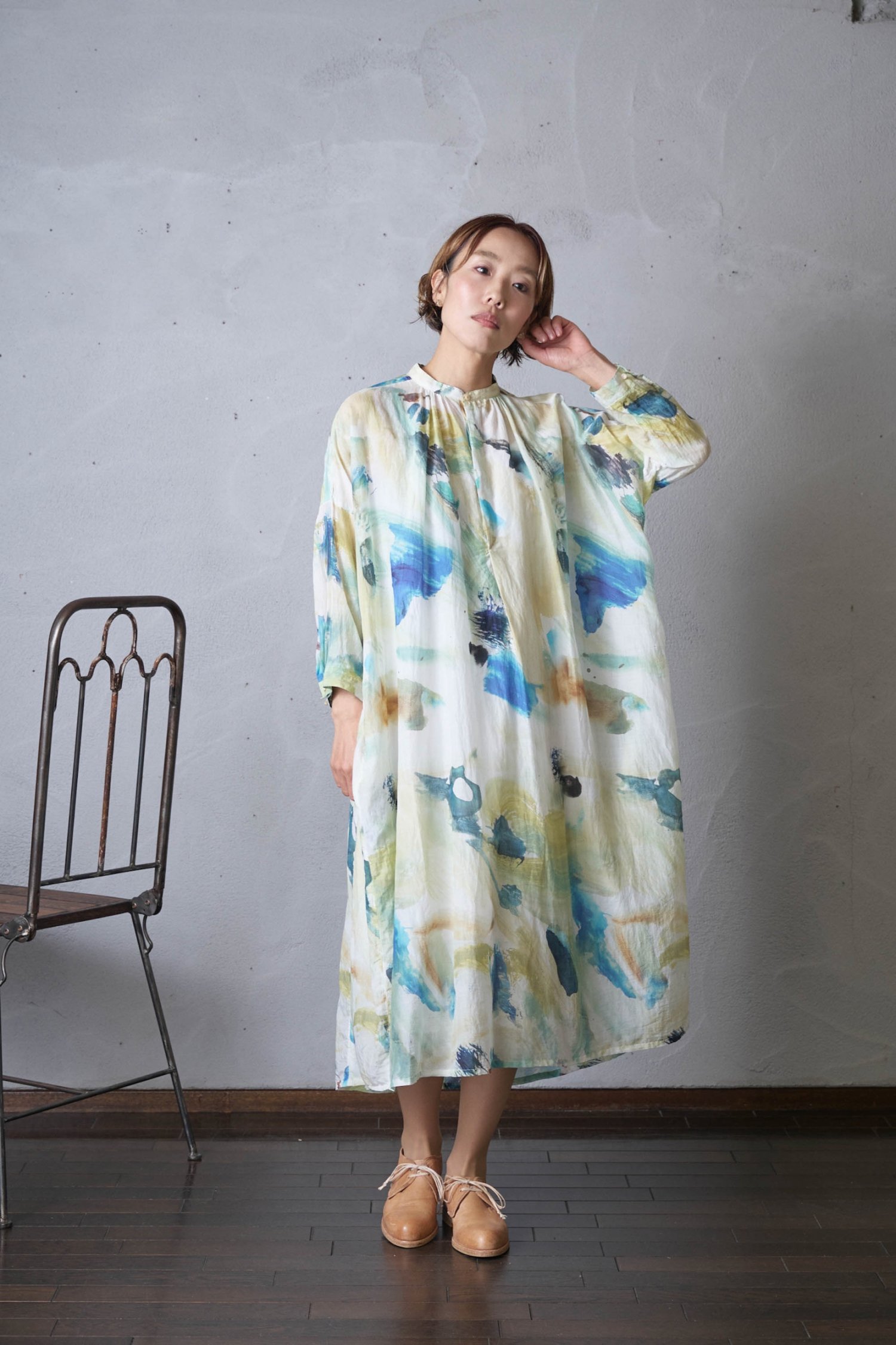 suzuki takayuki 【Coci la elle コラボ】feather dress（ B231-03）- poooL (online  shop)