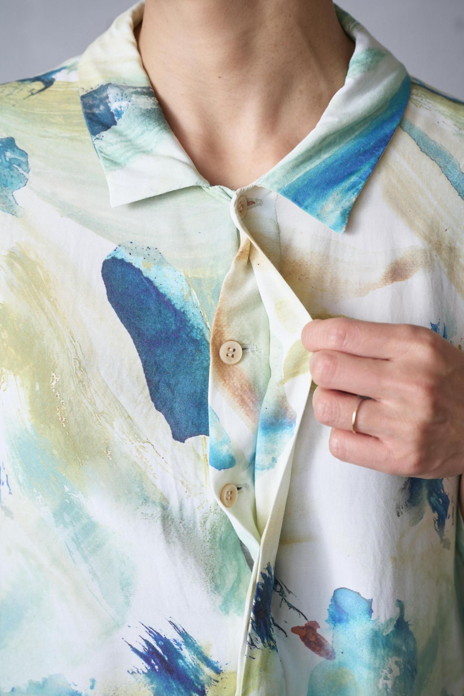 suzuki takayuki 【Coci la elle コラボ】over shirt（ B232-01