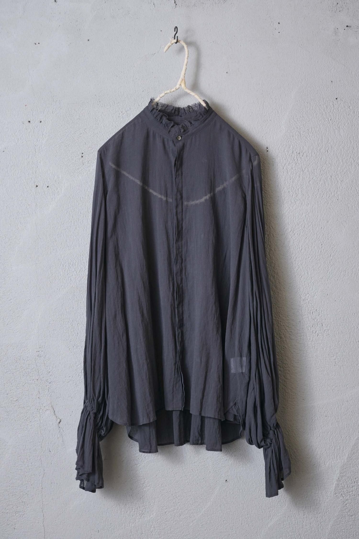 suzuki takayuki bishop-sleeve blouse（S231-07） - poooL