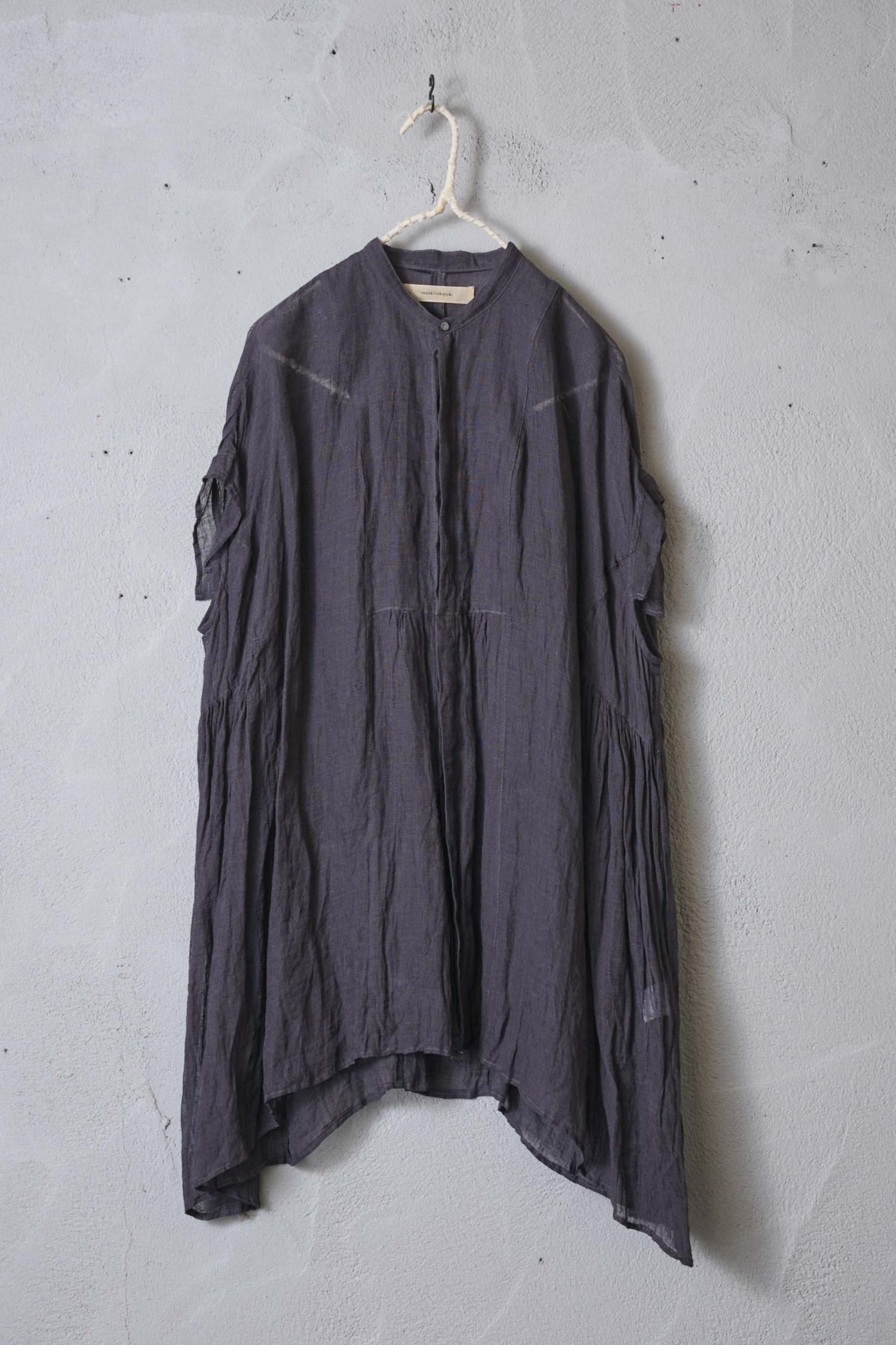 suzuki takayuki band-sleeve tunic（2color S231-14） - poooL