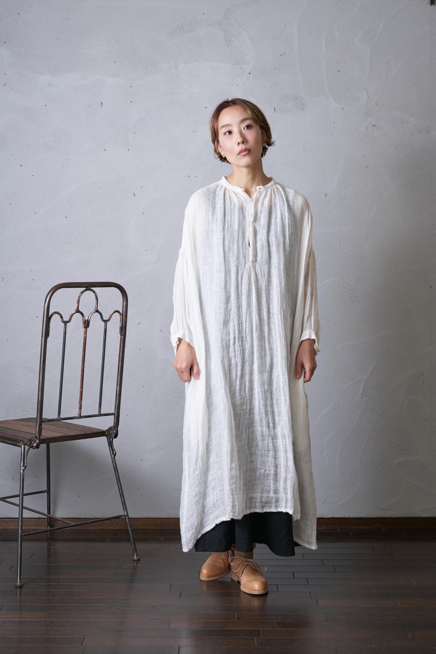 suzuki takayuki feather dress Ⅱ（2color S231-26） - poooL (online 