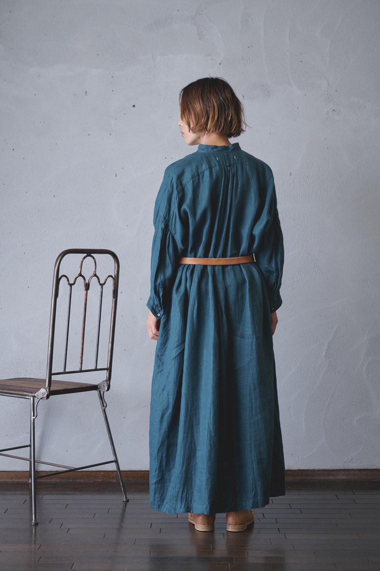 suzuki takayuki peasant dress I（2color A241-20）- poooL (online shop)