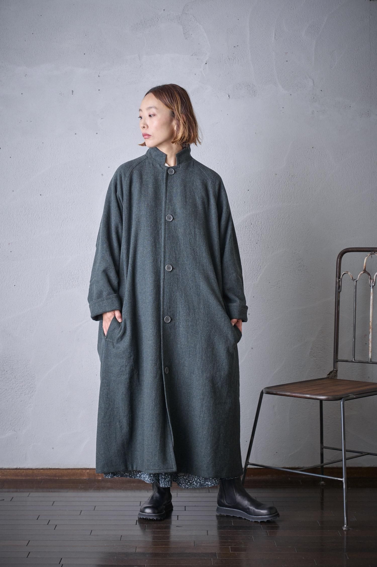 おそらく未使用 Laurel ESCADA モヘア ウール コクーンコート 34 Veritecoeur 縮絨加工ウールコート（VC-2334） - poooL (online shop)