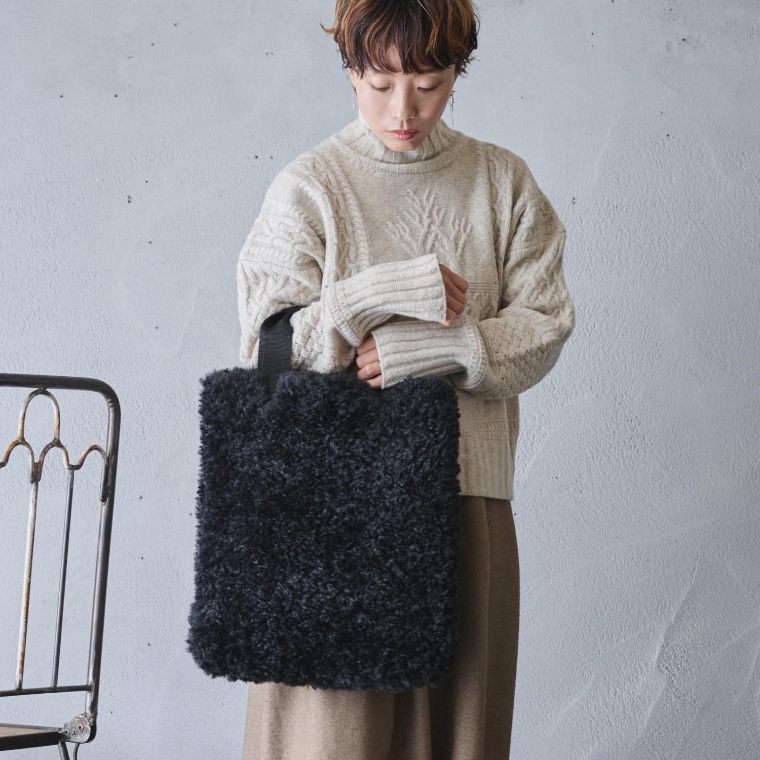 Veritecoeur （23AW）ファートートバッグ（VC-2552） - poooL