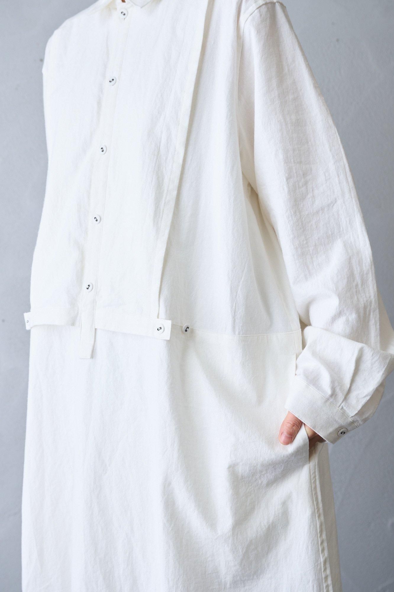 [Vlas Blomme]Cotton Linen Canvasワンピース Washed Linen Hemp ワンピース | ITEM | Vlas blomme