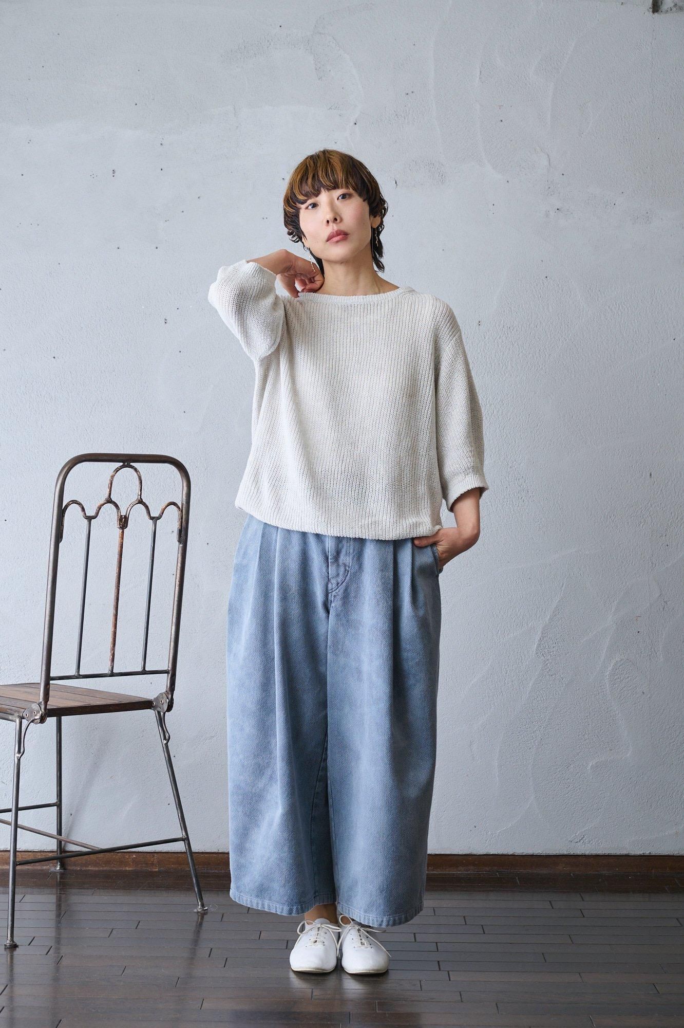 FACTORY 綿刺子織　ミリタリーポケットパンツ FACTORY 綿刺子織ミリタリーポケットパンツ annabelle