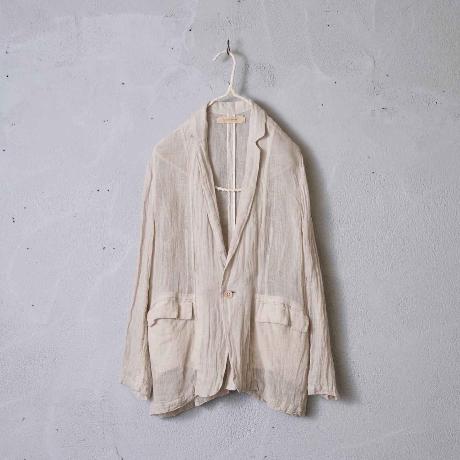 suzuki takayuki gauze jacket（S231-28） - poooL (online shop)