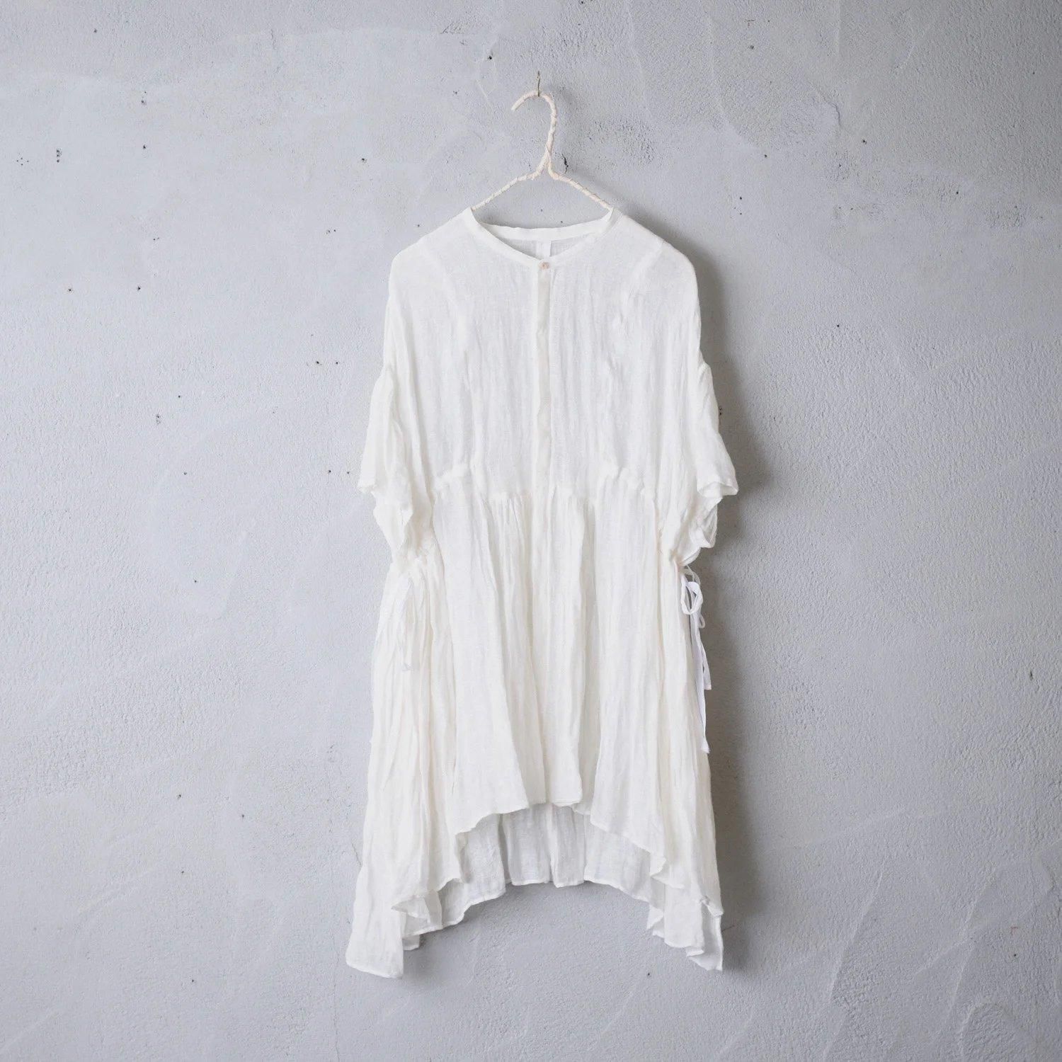 suzuki takayuki broad tunic（2color S221-18） - poooL (online shop)