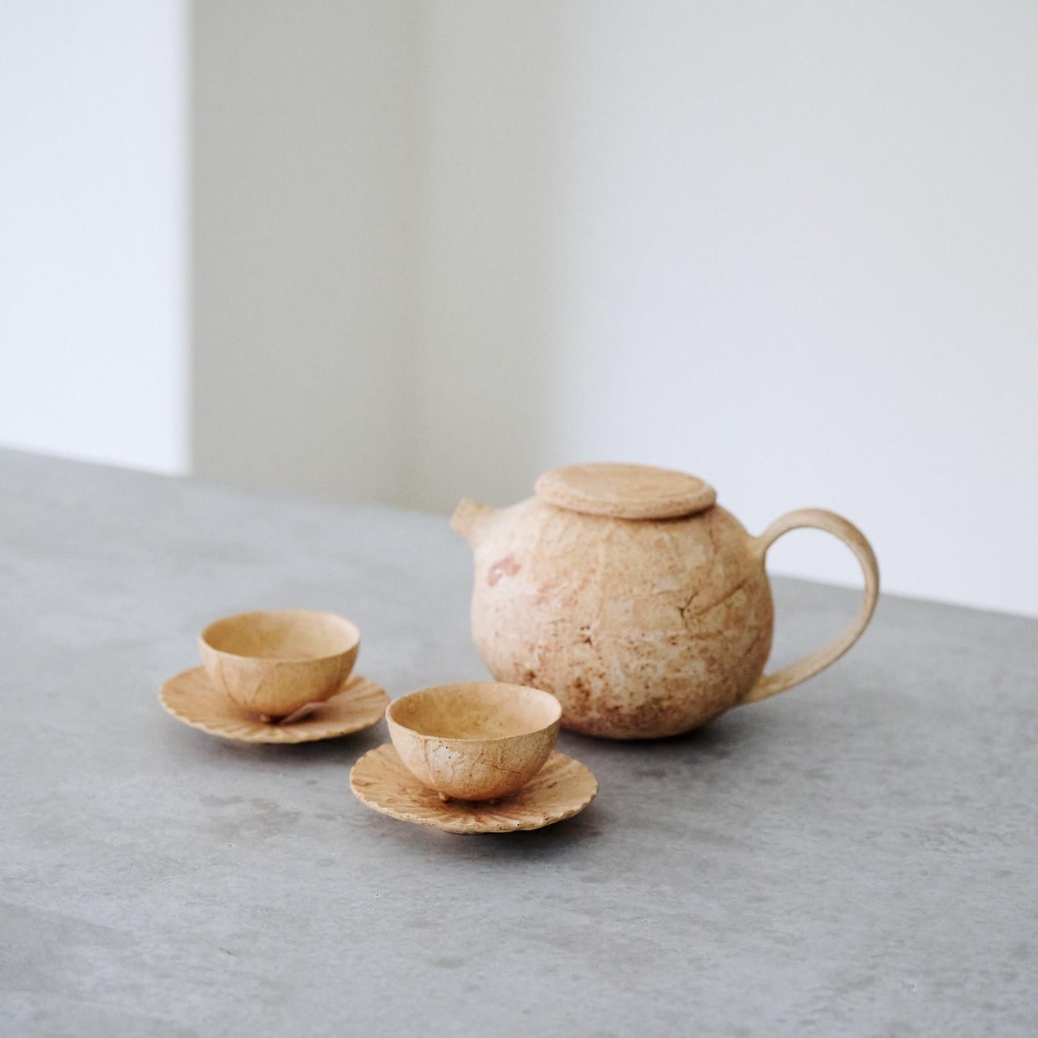 オノエコウタの茶托, 茶杯 - poooL (online shop)