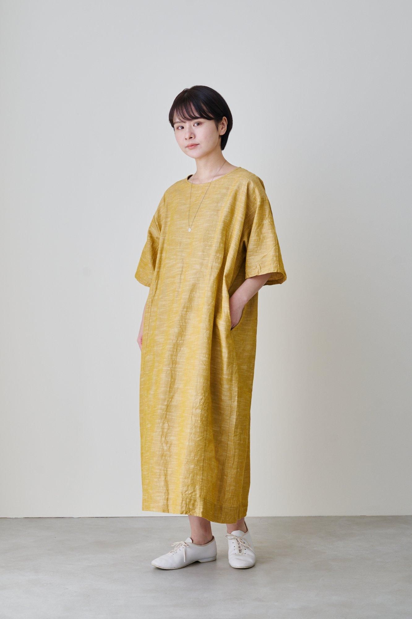 【新品】ヤンマ産業 会津木綿 YAMMAMAN ロングTシャツ ロング丈 YAMMAMAN 会津木綿 ロングTシャツ(ゴールド) - poooL (online