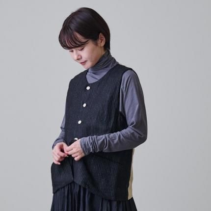 Vlas Blomme 今期25SS タブリエ & レイヤードスカート コットン Vlas Blomme 今期25SS タブリエ & レイヤードスカート コットン