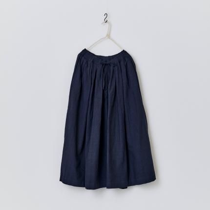 ファッション 通販 vlas poooL ロングドレープジレ- Linen Light Washed blomme トップス