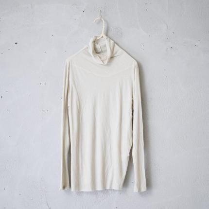 vlas blomme Washed Light Linen ロングドレープジレ- poooL