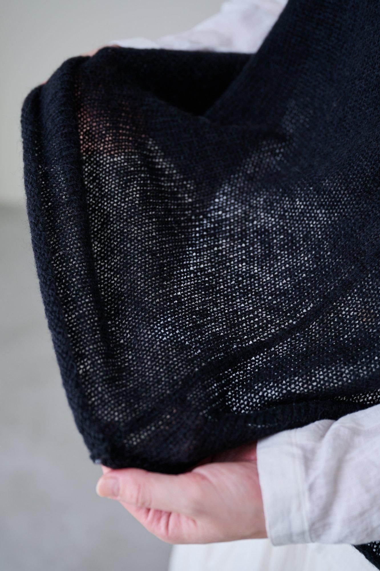 suzuki takayuki alpaca knitted vest（A251-19） - poooL