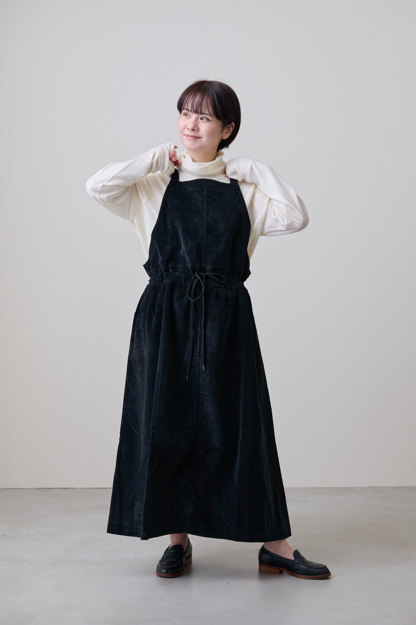 ARMEN　Corduroy apron one-piece　- poooL (online shop)